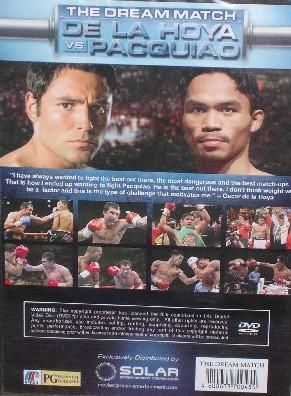パッキャオvsデラホーヤボクシングDVD - BoxingDVDshop AZ
