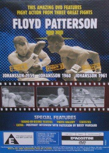 フロイド パターソン ｖｓヨハンソン第１ ３戦 ボクシングdvd Boxingdvdshop Az
