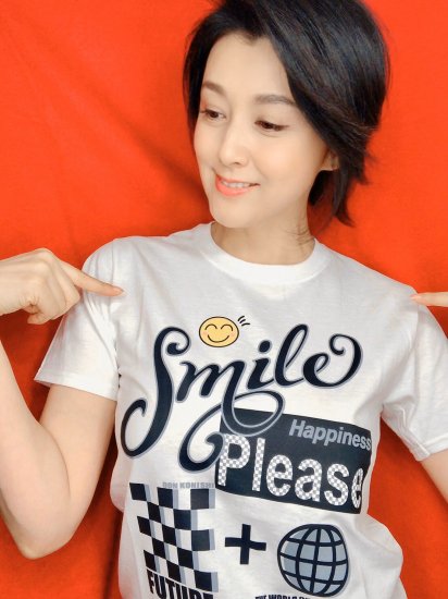 Smile Please☆藤原紀香こども基金 チャリテーTシャツ - Smile Please☆藤原紀香こども基金 チャリテーTシャツ