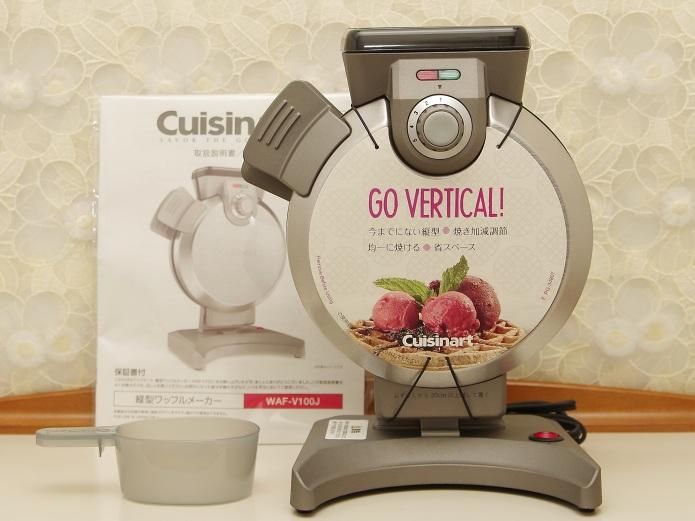 激安先着 【o】cuisinart 縦型ワッフルメーカー WAF-V100J その他