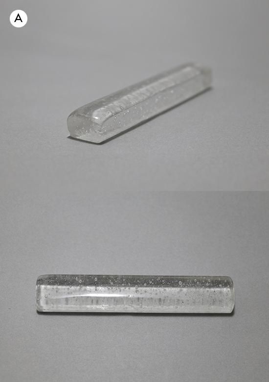 長野史子 スノウシリーズ 小皿 1 NAGANO FUMIKO glass works