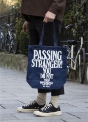 【シェークスピア&カンパニー/SHAKESPEARE AND COMPANY】Passing Strangerデニムトートバッグ