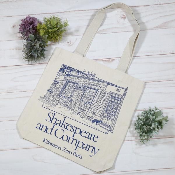 Shakespeare and Company トートバッグ ネイビー Amazon.co.jp: Shakespeare & Company Limited Edition Tote Bag