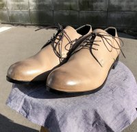 PADRONE（パドローネ）　　Derby Plain Toe Shoes プレーントゥ A.GRY
