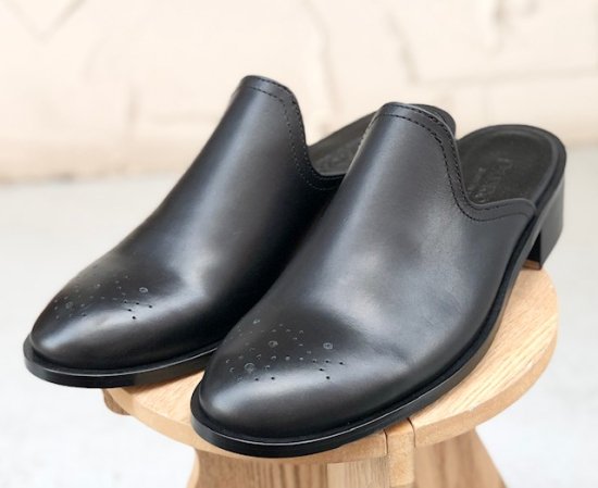 PADRONE（パドローネ） BL CUT OFF SLIP-ON MEDALLION メダリオン