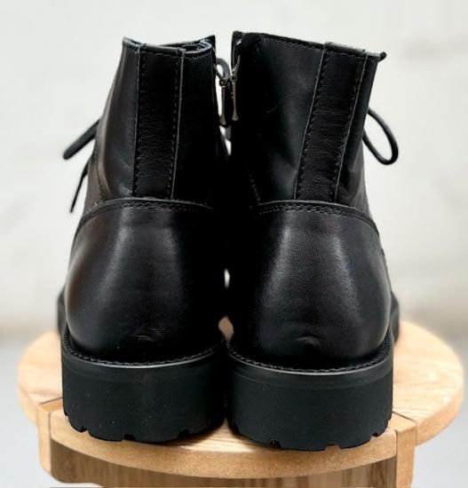PADRONE（パドローネ） SIDE ZIP LACE UP BOOTS(WATER PROOF