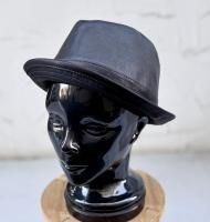 <img class='new_mark_img1' src='https://img.shop-pro.jp/img/new/icons14.gif' style='border:none;display:inline;margin:0px;padding:0px;width:auto;' />RETTER(レッター)  Water P hat レザーショートブリムハット BLK