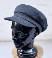 <img class='new_mark_img1' src='https://img.shop-pro.jp/img/new/icons14.gif' style='border:none;display:inline;margin:0px;padding:0px;width:auto;' />RETTER(レッター)  マリン3つ杢 マリンキャップ モッズキャップ BLK