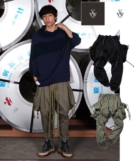 【VIRGO】 Special Petaurista cargo pants 「VIRGOwearworks × KUDAN」 - timeslice