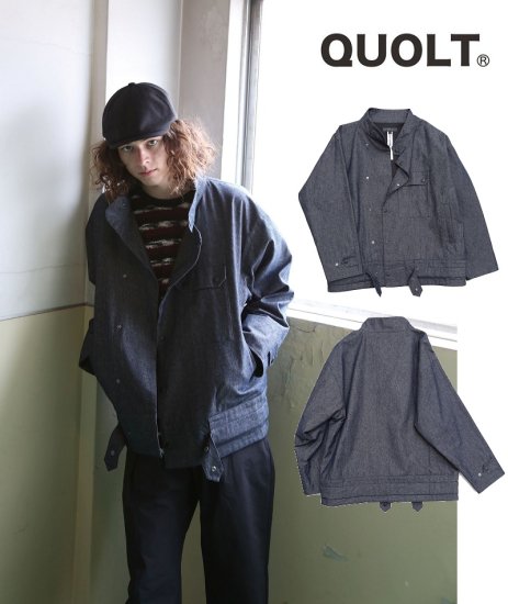 【quolt】 MOTOR-CYCLE JACKET - timeslice