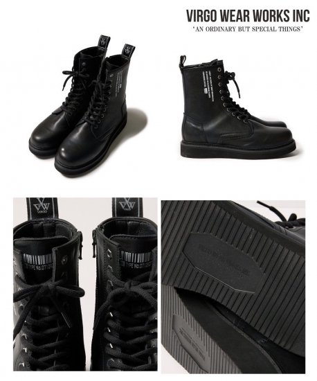 【VIRGO】 Dignified militaria boots 【予約販売商品】10月 - timeslice