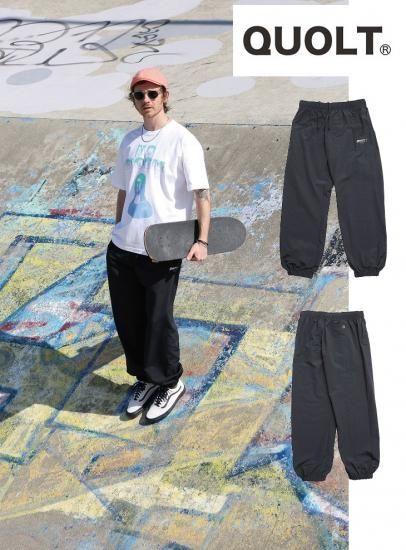 quolt】 NYLON PANTS - timeslice