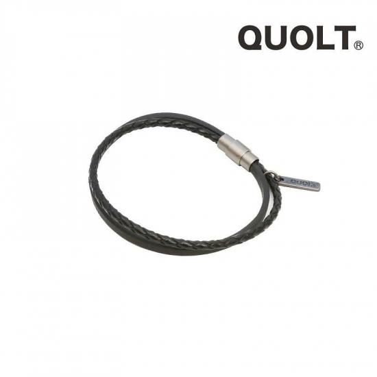 quolt】 TWIST-LEATHER BRACELET - timeslice