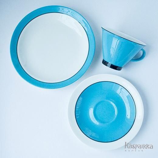 【激レア/極美品】　アラビア　ハレキンシリーズ　ヴィンテージプレート&マグ Amazon｜ARABIA アラビア Harlekin ハレキン コーヒーカップ