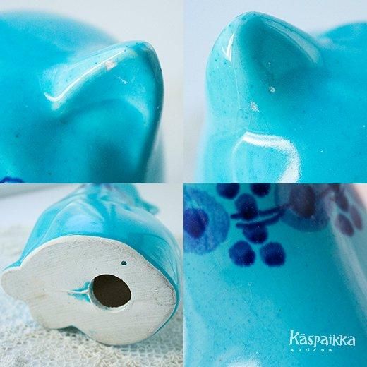 2069様感謝‼️フィギュリン強運の「BLUEとGOLDのオッズアイねこ」一体美品 2069様感謝‼️フィギュリン強運の「BLUEとGOLDのオッズアイねこ
