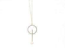 Circle Stick Necklace