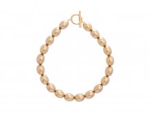 Ovate ball necklace