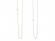<img class='new_mark_img1' src='https://img.shop-pro.jp/img/new/icons1.gif' style='border:none;display:inline;margin:0px;padding:0px;width:auto;' />《22pre-spring》Long ball chain necklace