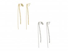 <img class='new_mark_img1' src='https://img.shop-pro.jp/img/new/icons1.gif' style='border:none;display:inline;margin:0px;padding:0px;width:auto;' />《22pre-spring》Ball chain earring