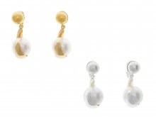 <img class='new_mark_img1' src='https://img.shop-pro.jp/img/new/icons1.gif' style='border:none;display:inline;margin:0px;padding:0px;width:auto;' />《22pre-spring》Wrap pearl earring