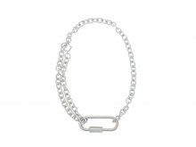 Carabiner chain necklace