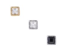 <23AW-Holiday->Square drop earring(Single)