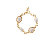 <23AW-Holiday->Oval pearl bracelet