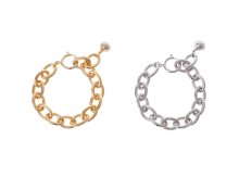 <img class='new_mark_img1' src='https://img.shop-pro.jp/img/new/icons1.gif' style='border:none;display:inline;margin:0px;padding:0px;width:auto;' /><24 pre spring>  Oval chain bracelet