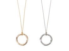 <24 SS> Torsion ring necklace