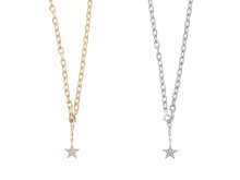 <24 SS> Twinkling star chain necklace