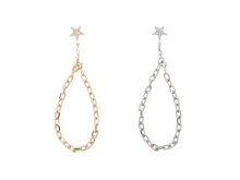 <img class='new_mark_img1' src='https://img.shop-pro.jp/img/new/icons1.gif' style='border:none;display:inline;margin:0px;padding:0px;width:auto;' /><24 SS> Twinkling star chain bracelet