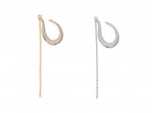 <img class='new_mark_img1' src='https://img.shop-pro.jp/img/new/icons1.gif' style='border:none;display:inline;margin:0px;padding:0px;width:auto;' /><24AW holiday> Waning moon earcuff