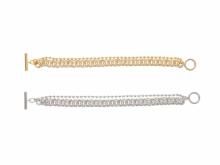 <img class='new_mark_img1' src='https://img.shop-pro.jp/img/new/icons1.gif' style='border:none;display:inline;margin:0px;padding:0px;width:auto;' /><25AW> Layer chain double bracelet