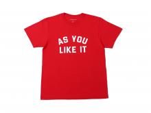 <img class='new_mark_img1' src='https://img.shop-pro.jp/img/new/icons1.gif' style='border:none;display:inline;margin:0px;padding:0px;width:auto;' />AS YOU LIKE ITT-SHIRTRED
