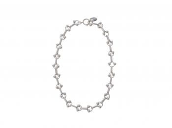 <26pre spring> Bar link chain necklace