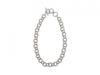 <26pre spring> Large curb chain necklace