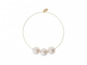 22mm Triple pearl choker
