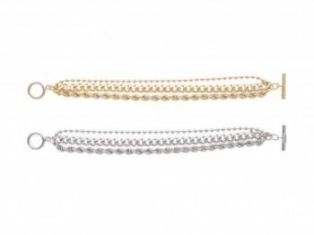 <img class='new_mark_img1' src='https://img.shop-pro.jp/img/new/icons1.gif' style='border:none;display:inline;margin:0px;padding:0px;width:auto;' />Layer chain triple bracelet