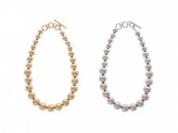 <img class='new_mark_img1' src='https://img.shop-pro.jp/img/new/icons1.gif' style='border:none;display:inline;margin:0px;padding:0px;width:auto;' />Metallic ball necklace