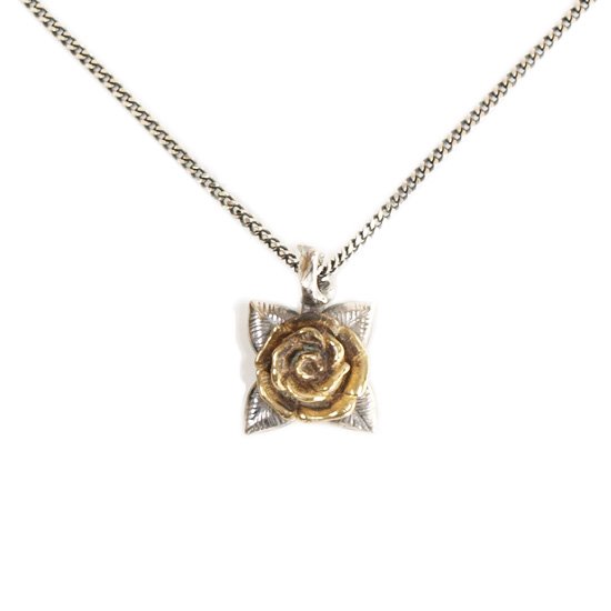 CLUCT ROSE NECKLACE 【SILVER】
