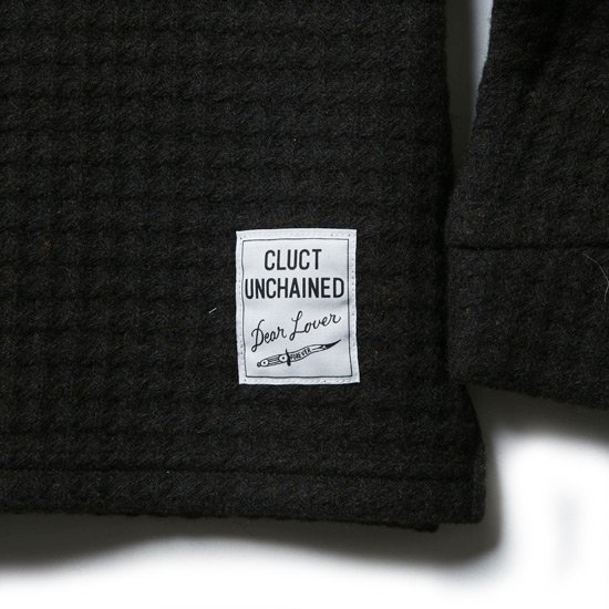 CLUCT <img class='new_mark_img1' src='https://img.shop-pro.jp/img/new/icons35.gif' style='border:none;display:inline;margin:0px;padding:0px;width:auto;' />LACE UP WOOL PULLOVER