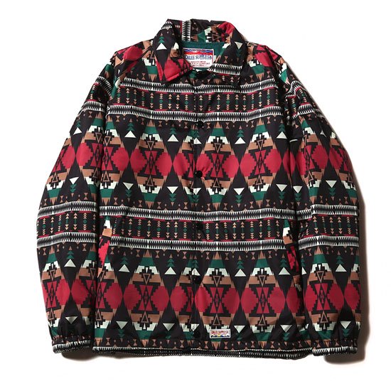 CALEE <img class='new_mark_img1' src='https://img.shop-pro.jp/img/new/icons35.gif' style='border:none;display:inline;margin:0px;padding:0px;width:auto;' />【SALE】NATIVE PATTERN COACH JACKET