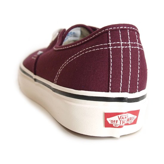 VANS Anaheim Factory Collection】AUTHENTIC 44 DX OG BURGUNDY