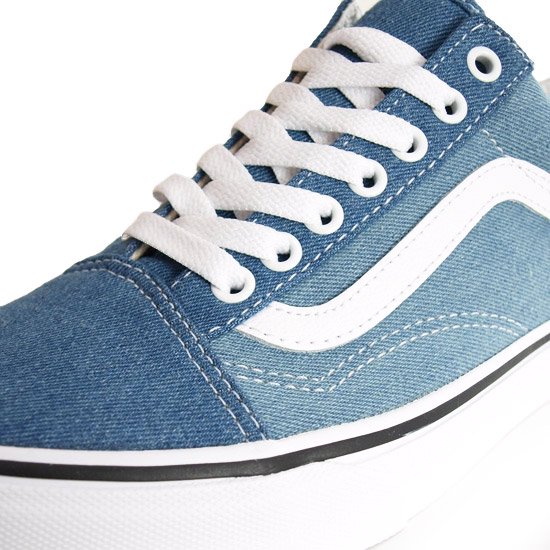 VANS】OLD SKOOL DENIM 2-TONE BLUE/TRUE WHITE【シューズ・スニーカー・靴】 - ONE'S FORTE WEB  SHOP