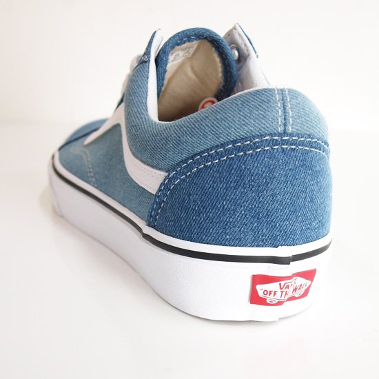 VANS】OLD SKOOL DENIM 2-TONE BLUE/TRUE WHITE【シューズ・スニーカー・靴】 - ONE'S FORTE WEB  SHOP