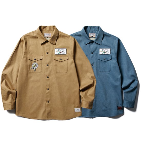 CLUCT】WORK L/S SHIRT【ワークシャツ】 - ONE'S FORTE
