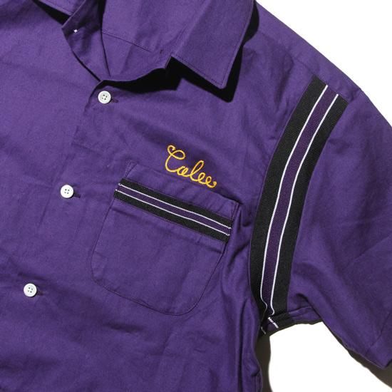 CALEE】EAGLE EMBROIDERY S/S BOWLING SHIRT【ボーリングシャツ