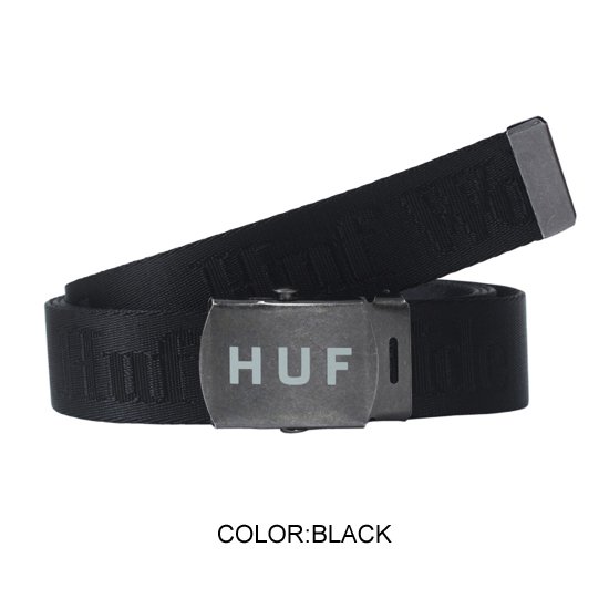 HUF/ハフ】DOMESTIC MILITARY BELT【ガチャベルト】- ONE'S FORTE