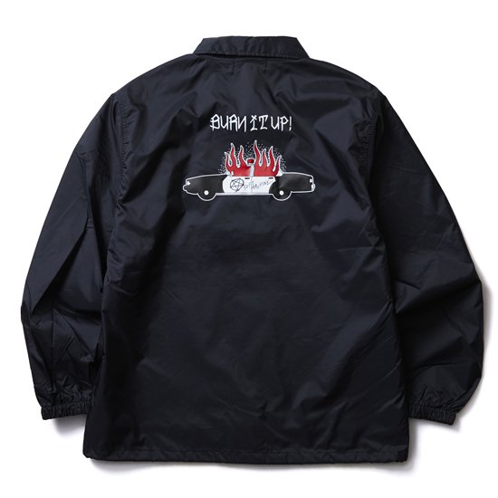 SOFT MACHINE/ソフトマシーン】BURN UP COACH JACKET【コーチ