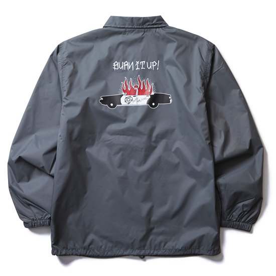 SOFT MACHINE/ソフトマシーン】BURN UP COACH JACKET【コーチ